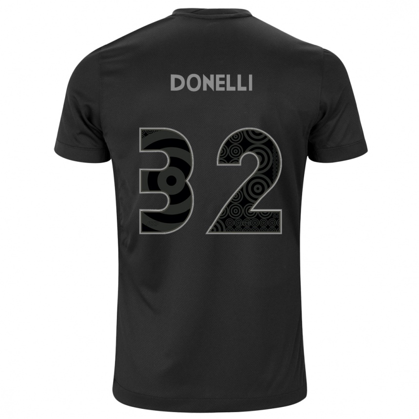 Mujer Fútbol Camiseta Matheus Donelli #32 Negro 2ª Equipación 2024/25 México