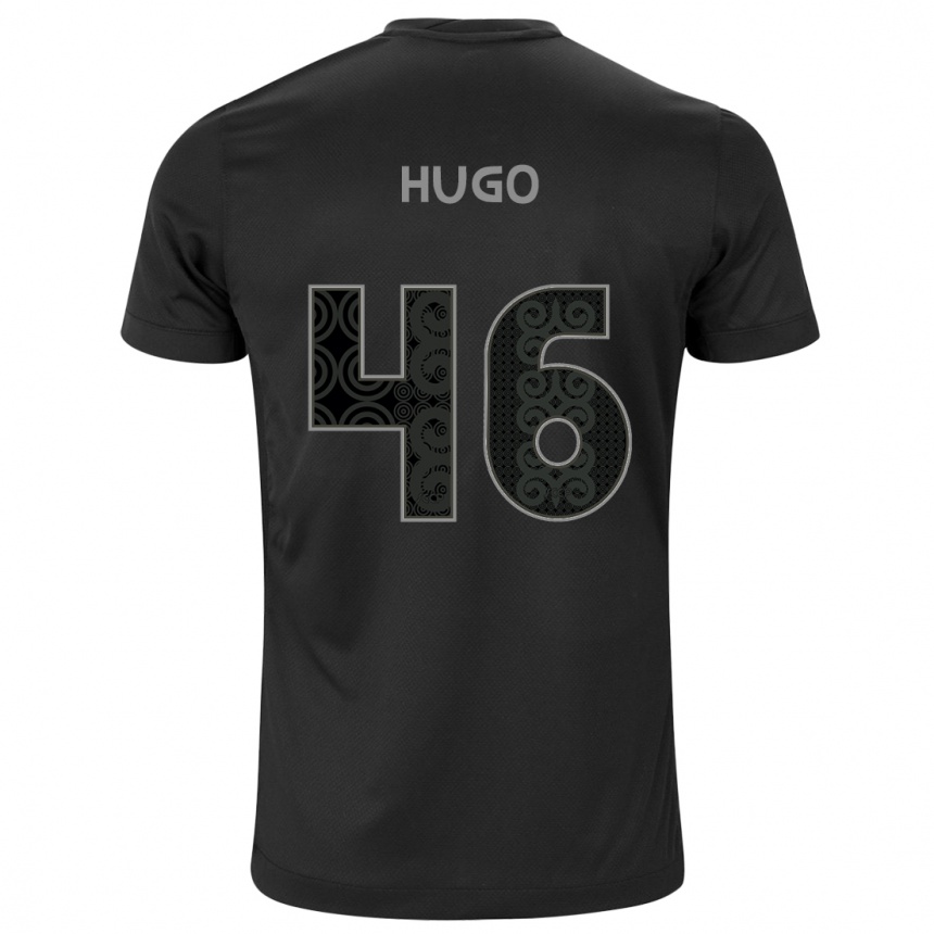 Mujer Fútbol Camiseta Hugo #46 Negro 2ª Equipación 2024/25 México