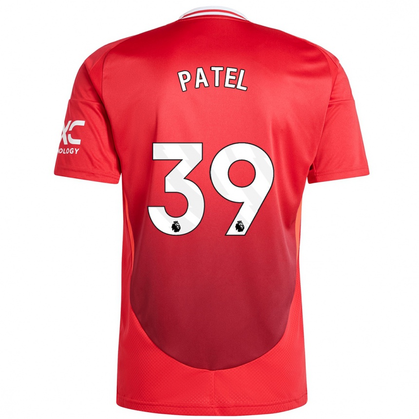 Niño Fútbol Camiseta Safia Middleton-Patel #39 Rojo Brillante 1ª Equipación 2024/25 México