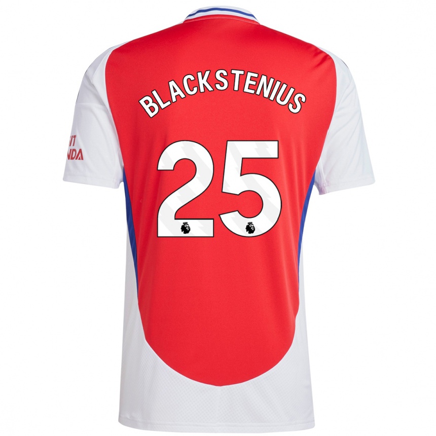 Niño Fútbol Camiseta Stina Blackstenius #25 Rojo Blanco 1ª Equipación 2024/25 México