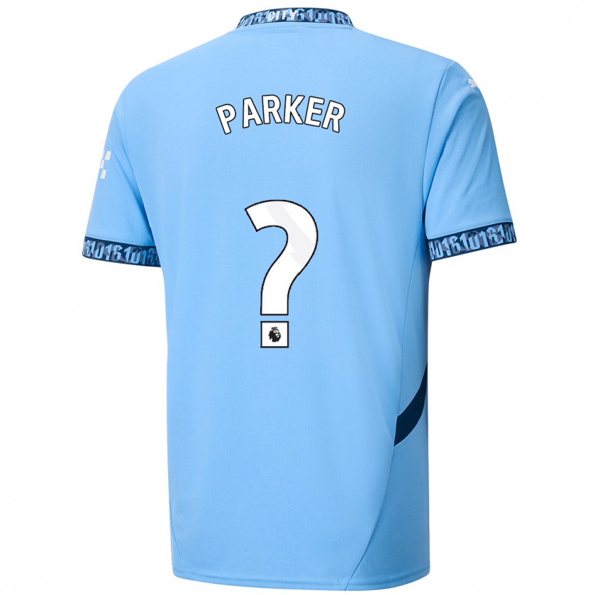 Niño Fútbol Camiseta Harrison Parker #0 Azul Marino 1ª Equipación 2024/25 México