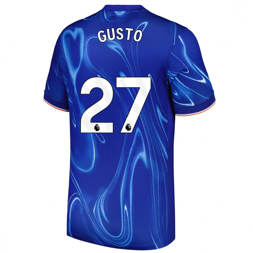 Niño Fútbol Camiseta Malo Gusto #27 Azul Blanco 1ª Equipación 2024/25 México