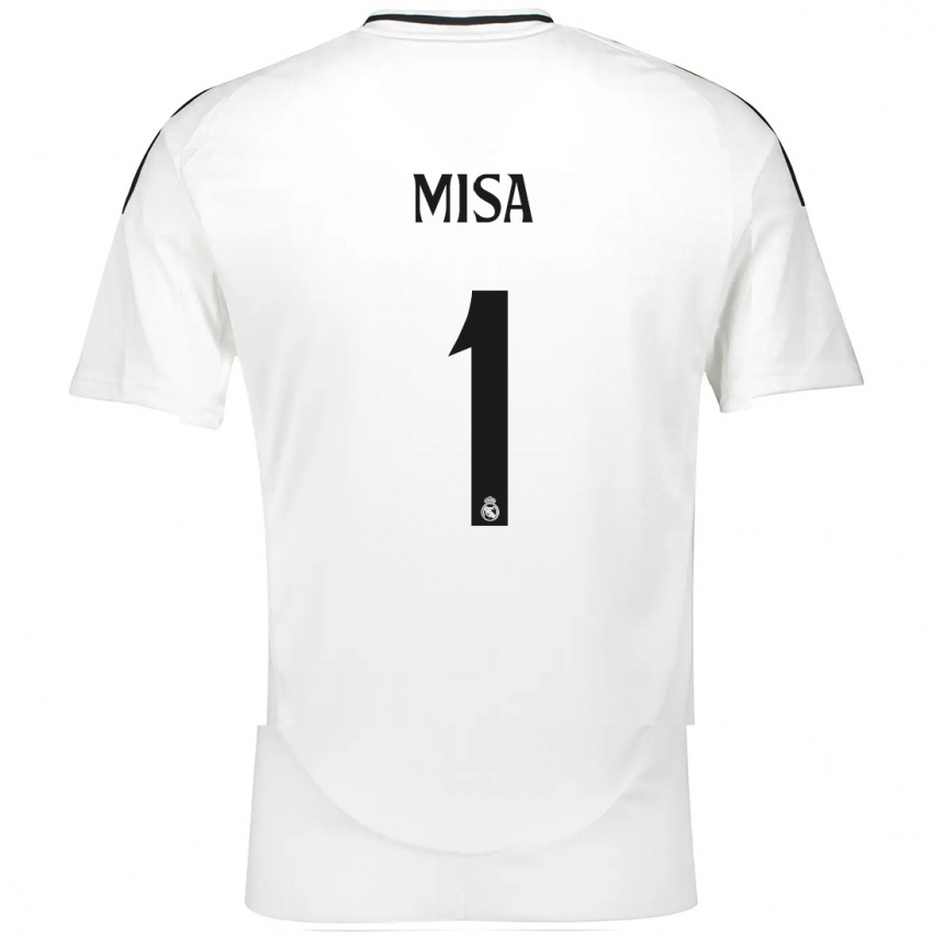 Niño Fútbol Camiseta Misa Rodríguez #1 Blanco 1ª Equipación 2024/25 México