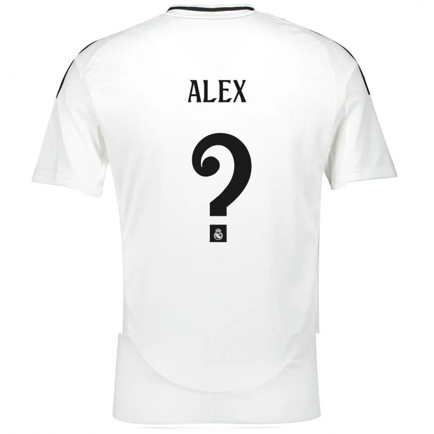 Niño Fútbol Camiseta Alex Sanchez #0 Blanco 1ª Equipación 2024/25 México