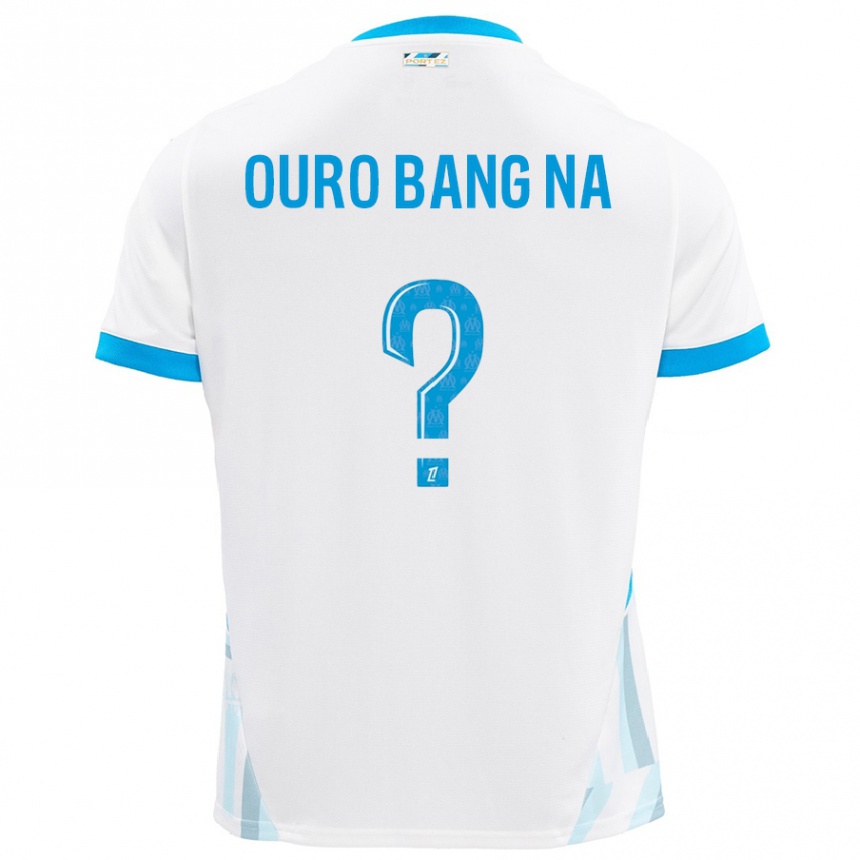 Niño Fútbol Camiseta Rayan Ouro Bang Na #0 Blanco Azul Cielo 1ª Equipación 2024/25 México