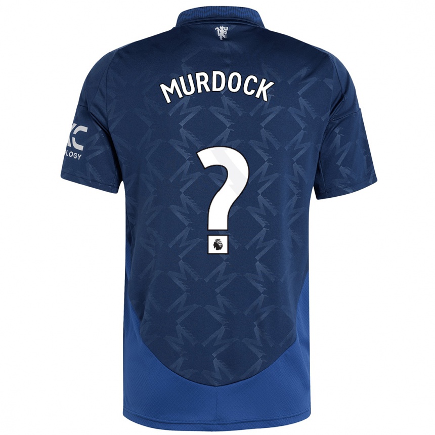 Niño Fútbol Camiseta Will Murdock #0 Índigo 2ª Equipación 2024/25 México