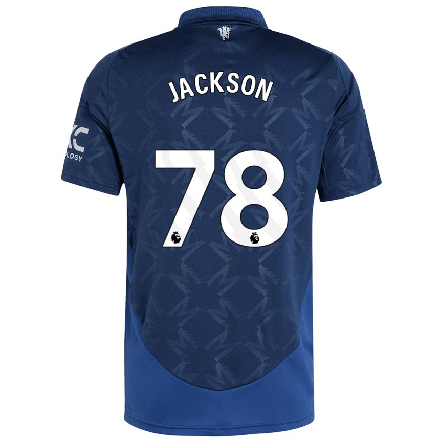 Niño Fútbol Camiseta Louis Jackson #78 Índigo 2ª Equipación 2024/25 México