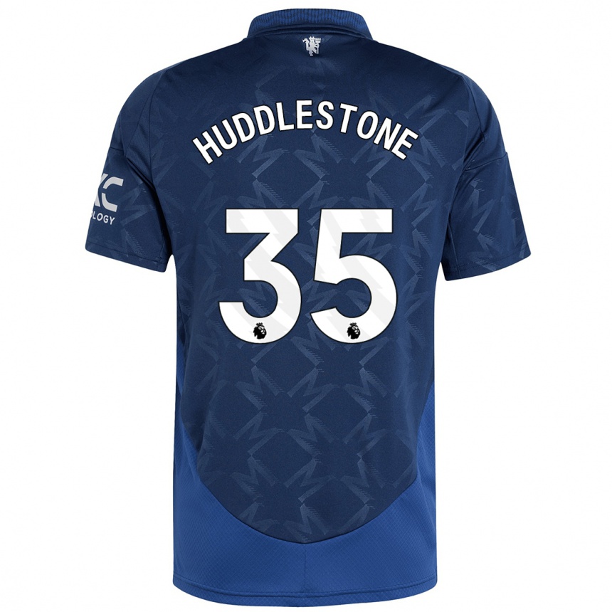 Niño Fútbol Camiseta Tom Huddlestone #35 Índigo 2ª Equipación 2024/25 México