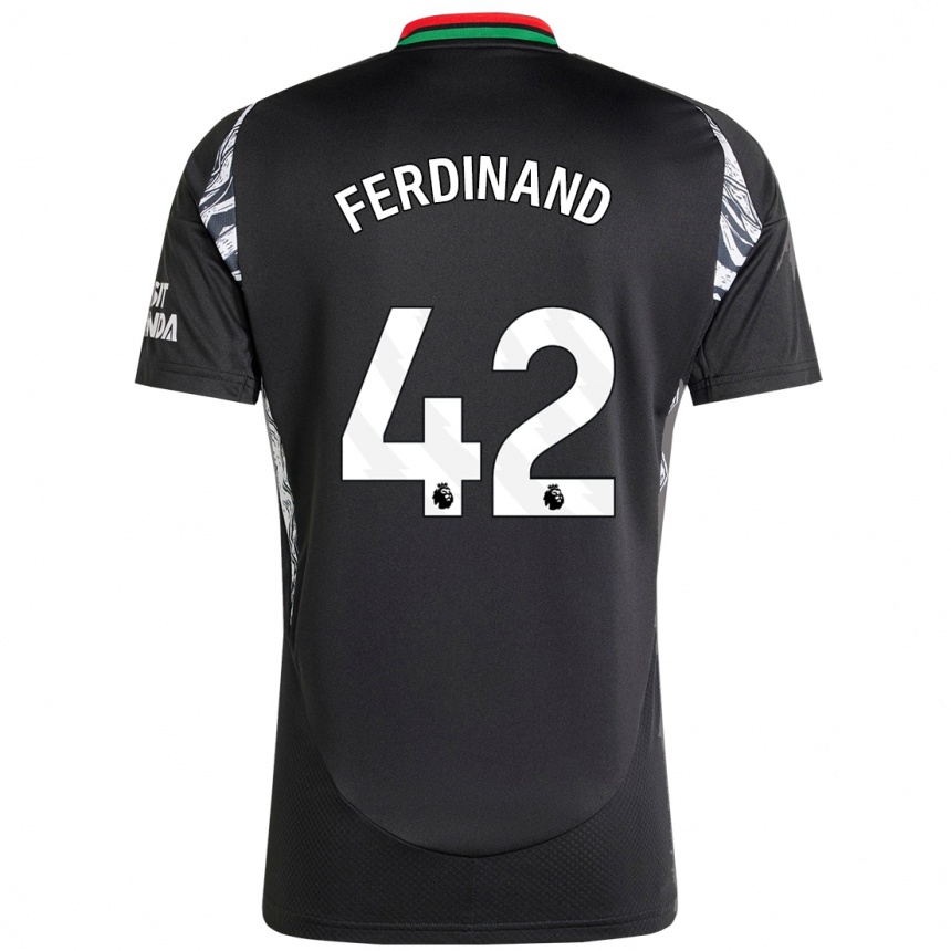 Niño Fútbol Camiseta Seb Ferdinand #42 Negro 2ª Equipación 2024/25 México