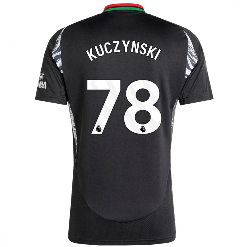 Niño Fútbol Camiseta Max Kuczynski #78 Negro 2ª Equipación 2024/25 México