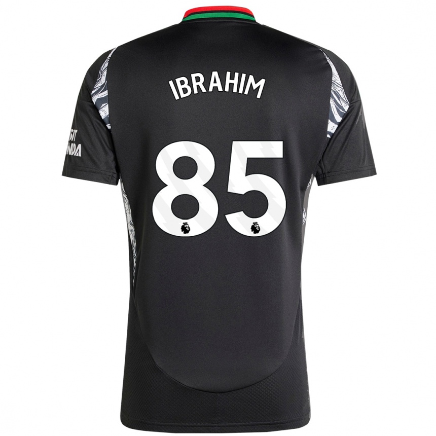 Niño Fútbol Camiseta Ife Ibrahim #85 Negro 2ª Equipación 2024/25 México