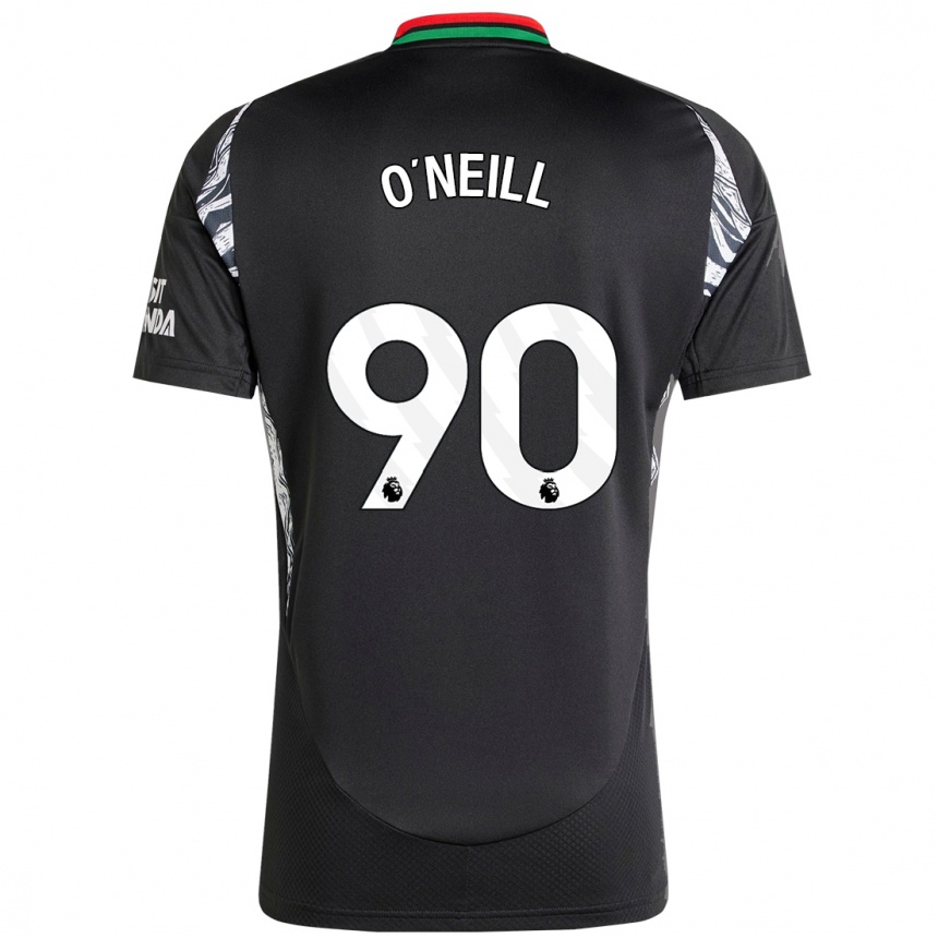 Niño Fútbol Camiseta Ceadach O'neill #90 Negro 2ª Equipación 2024/25 México