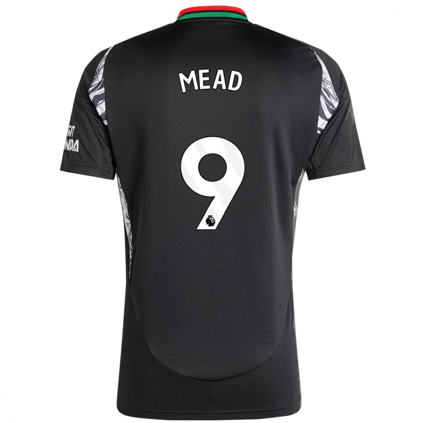 Niño Fútbol Camiseta Beth Mead #9 Negro 2ª Equipación 2024/25 México