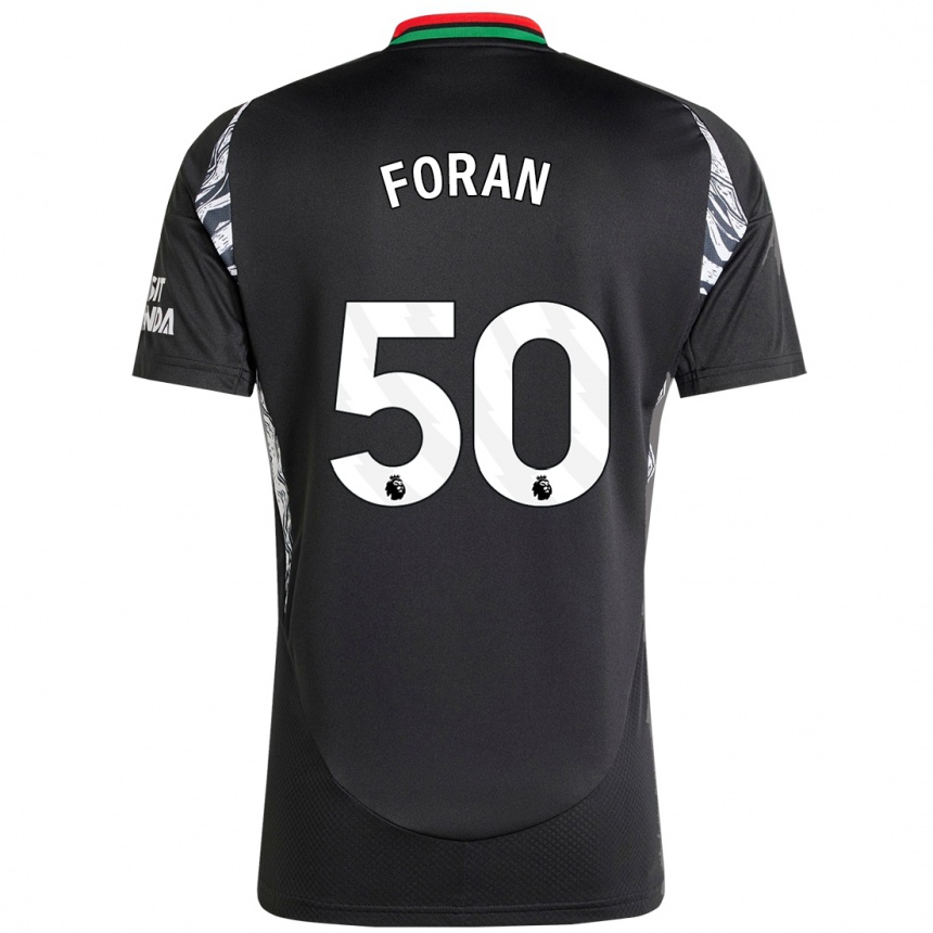 Niño Fútbol Camiseta Taylor Foran #50 Negro 2ª Equipación 2024/25 México