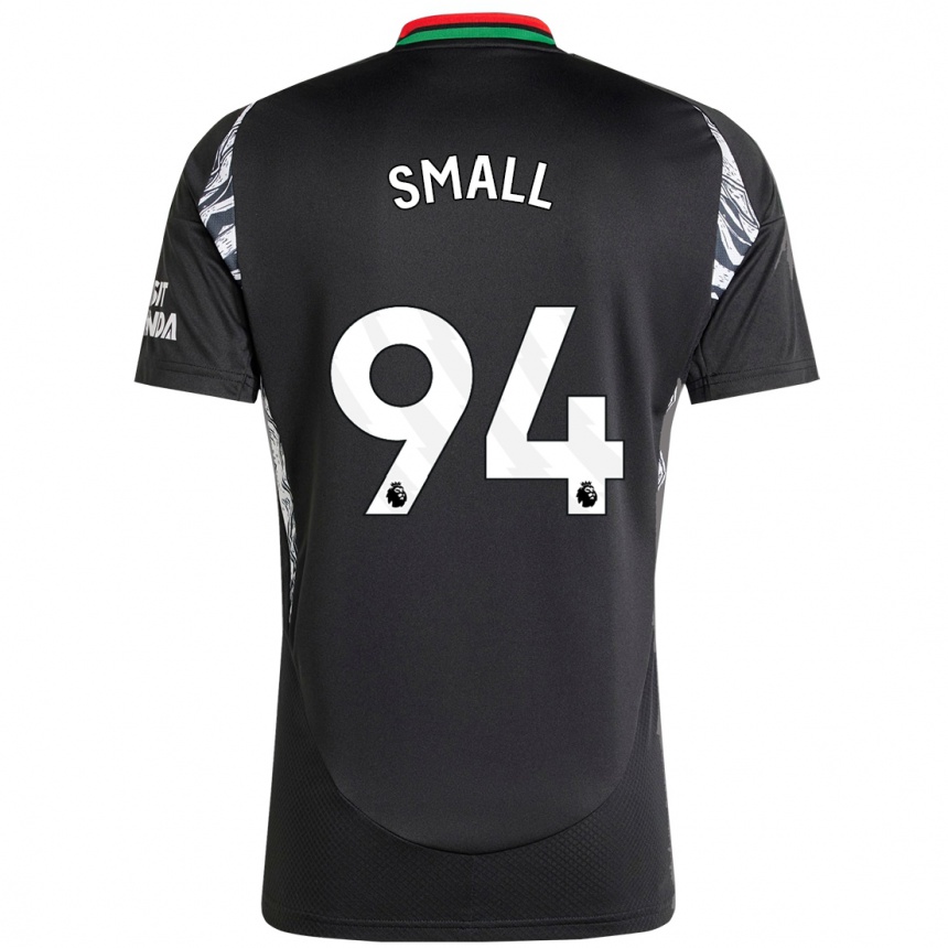 Niño Fútbol Camiseta Coby Small #94 Negro 2ª Equipación 2024/25 México