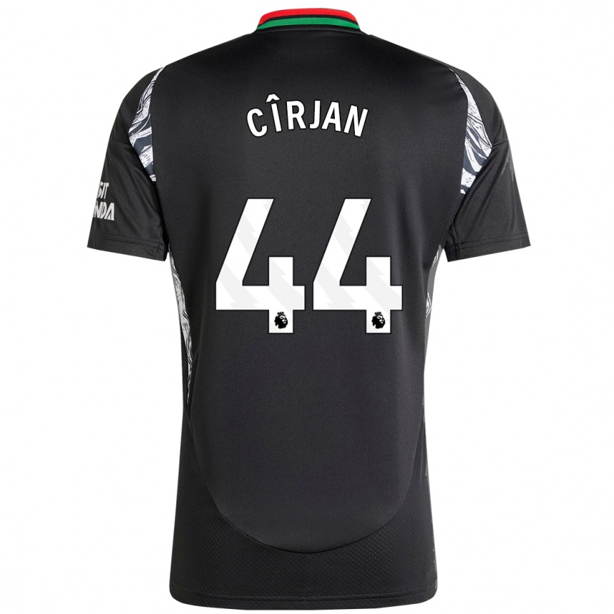 Niño Fútbol Camiseta Catalin Cîrjan #44 Negro 2ª Equipación 2024/25 México