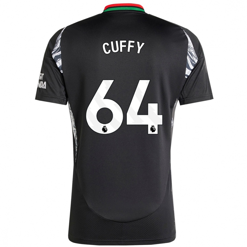 Niño Fútbol Camiseta Brooke Norton Cuffy #64 Negro 2ª Equipación 2024/25 México