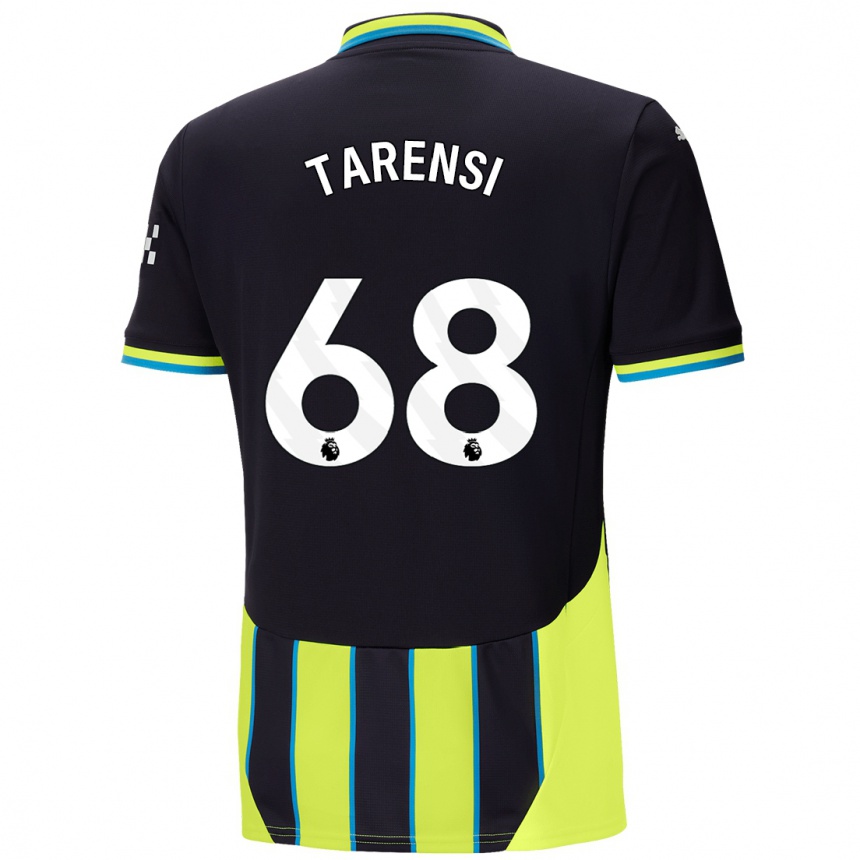 Niño Fútbol Camiseta Oscar Tarensi #68 Azul Amarillo 2ª Equipación 2024/25 México