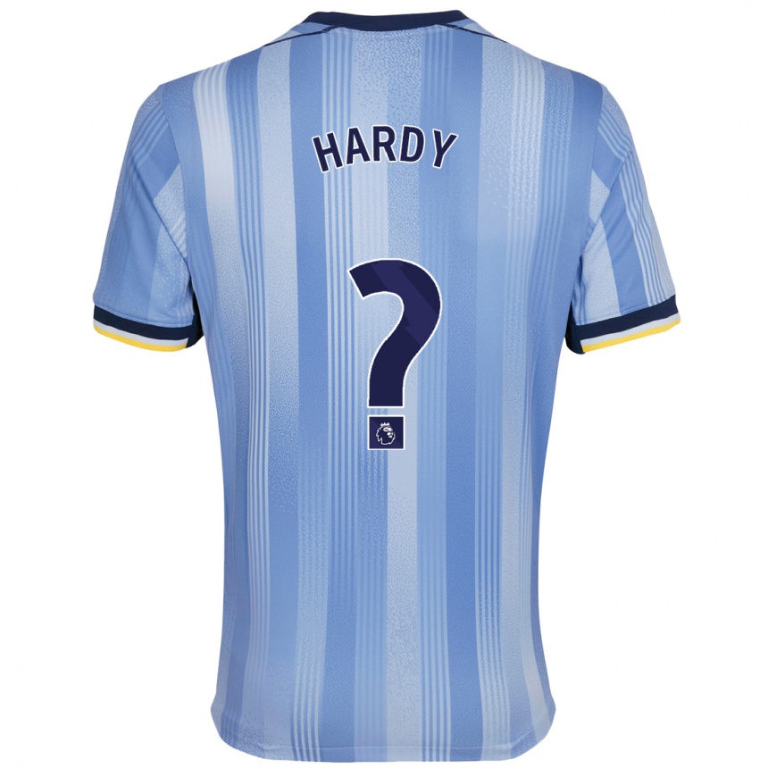 Niño Fútbol Camiseta Malachi Hardy #0 Azul Claro 2ª Equipación 2024/25 México