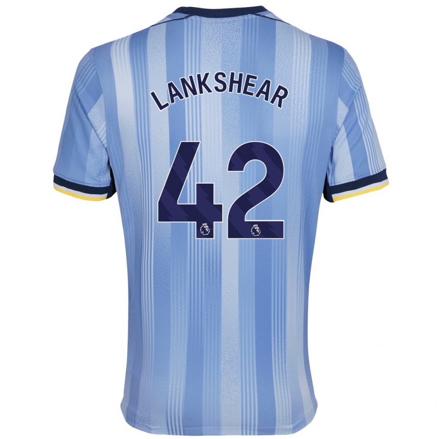 Niño Fútbol Camiseta Will Lankshear #42 Azul Claro 2ª Equipación 2024/25 México