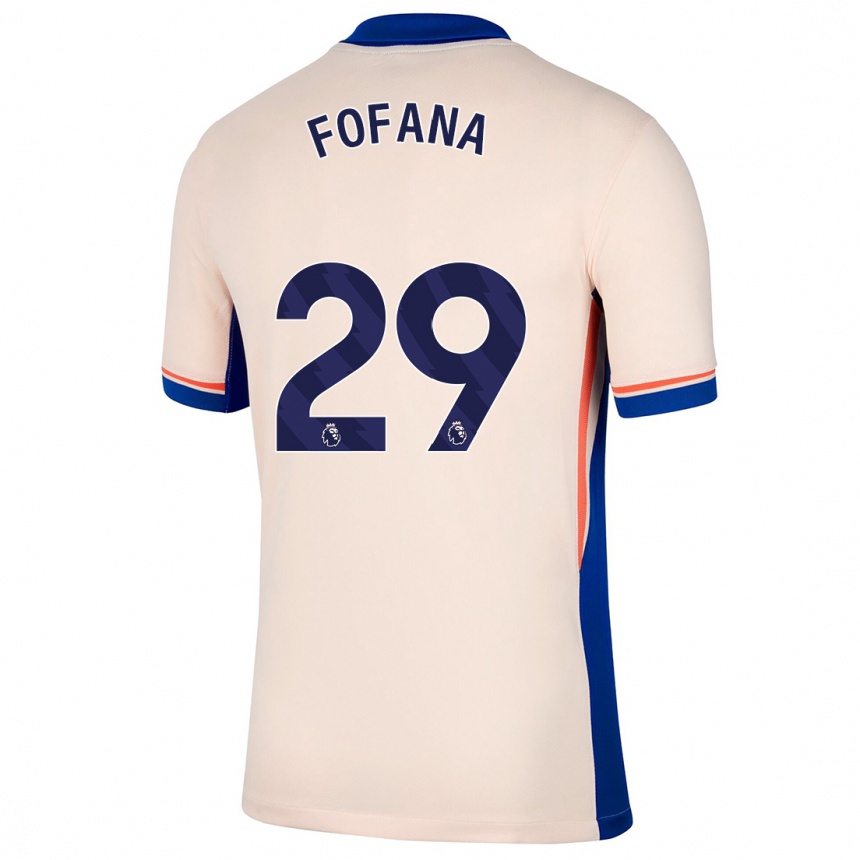 Niño Fútbol Camiseta Wesley Fofana #29 Beige Claro 2ª Equipación 2024/25 México