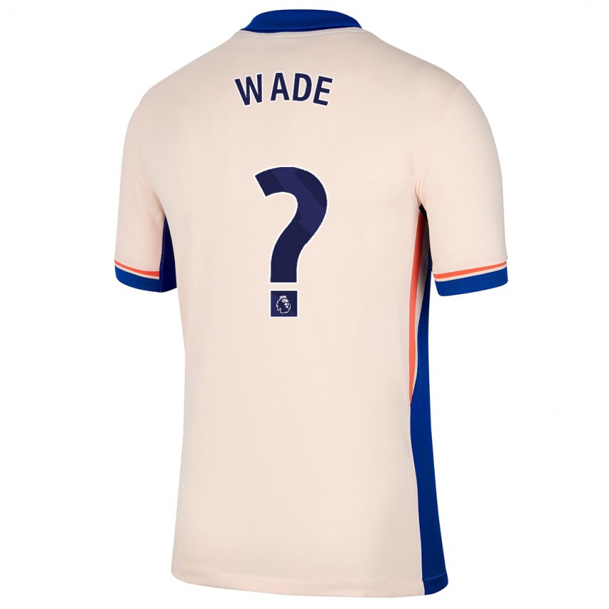 Niño Fútbol Camiseta Shaun Wade #0 Beige Claro 2ª Equipación 2024/25 México