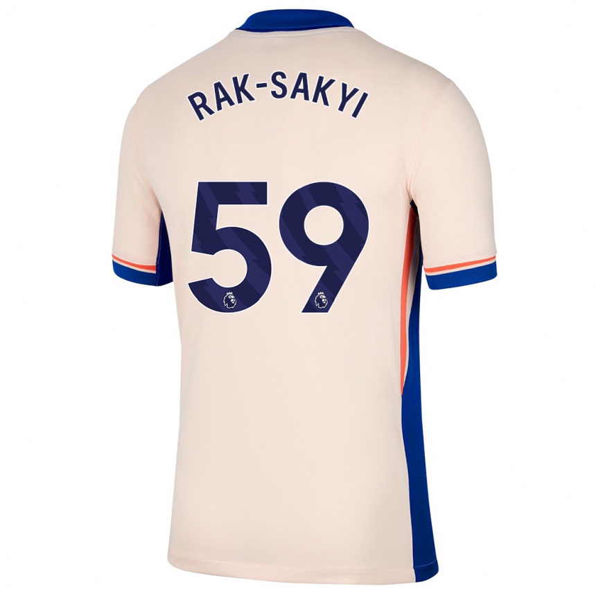 Niño Fútbol Camiseta Sam Rak-Sakyi #59 Beige Claro 2ª Equipación 2024/25 México