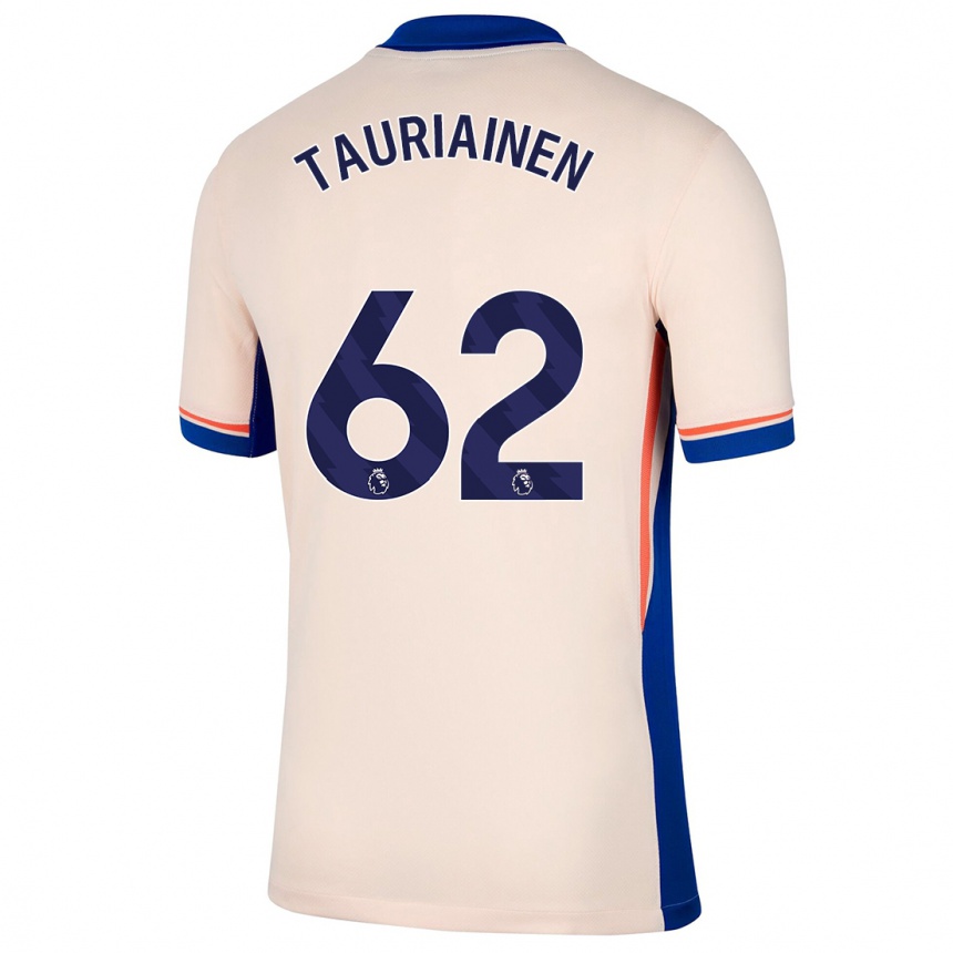 Niño Fútbol Camiseta Jimi Tauriainen #62 Beige Claro 2ª Equipación 2024/25 México