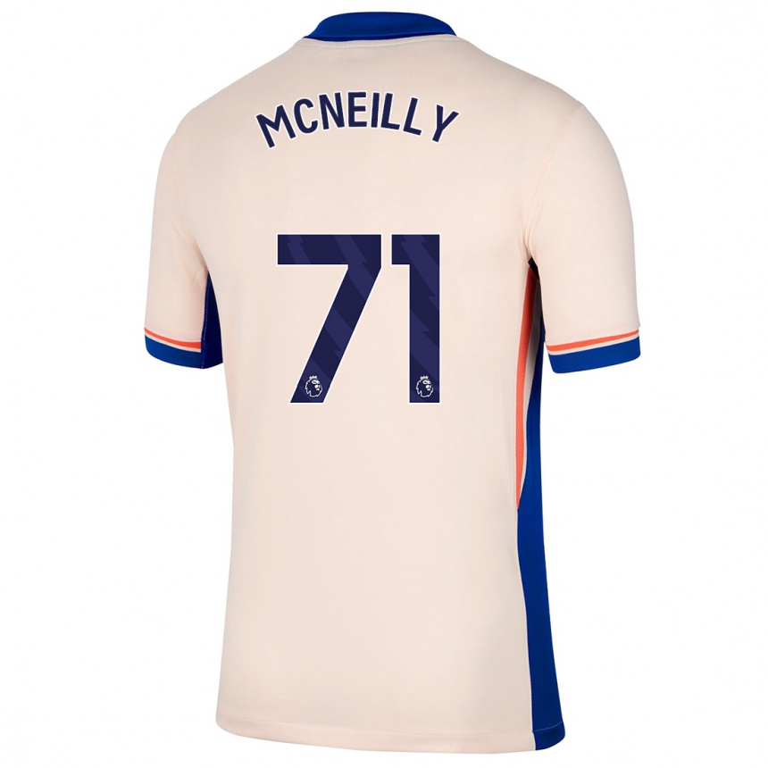 Niño Fútbol Camiseta Donnell Mcneilly #71 Beige Claro 2ª Equipación 2024/25 México