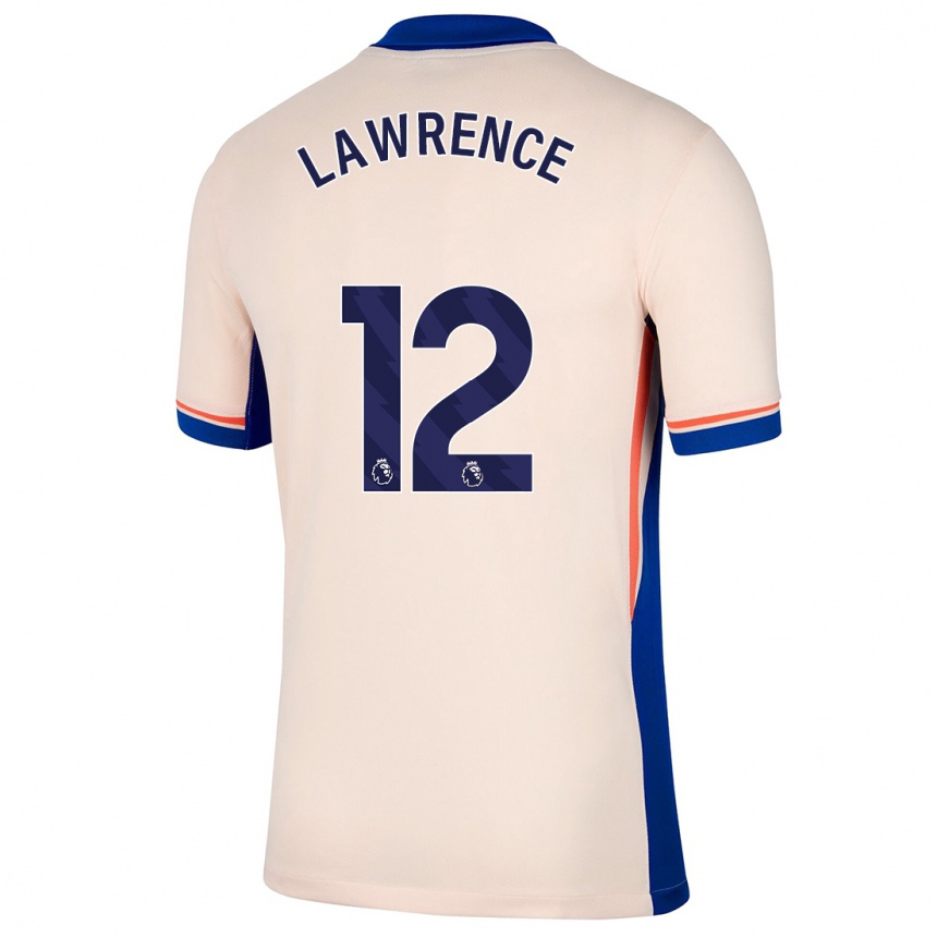 Niño Fútbol Camiseta Ashley Lawrence #12 Beige Claro 2ª Equipación 2024/25 México