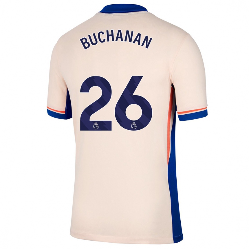 Niño Fútbol Camiseta Kadeisha Buchanan #26 Beige Claro 2ª Equipación 2024/25 México