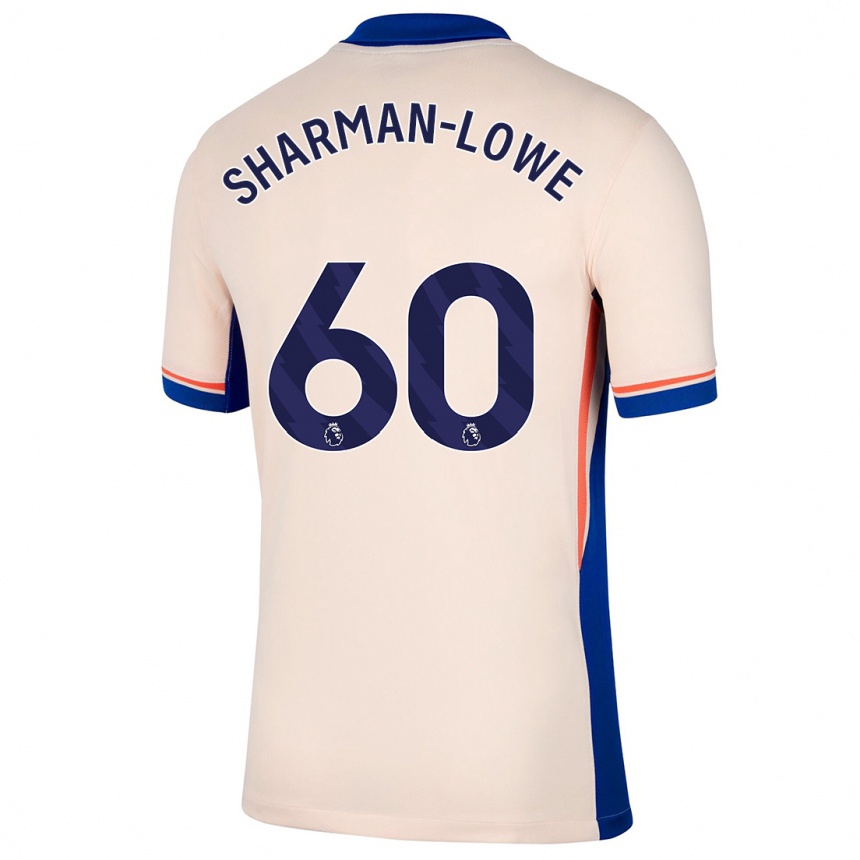 Niño Fútbol Camiseta Teddy Sharman-Lowe #60 Beige Claro 2ª Equipación 2024/25 México