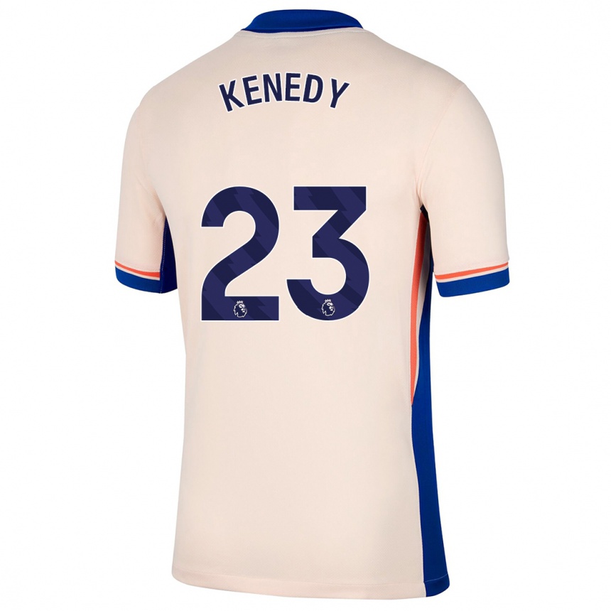 Niño Fútbol Camiseta Robert Kenedy #23 Beige Claro 2ª Equipación 2024/25 México