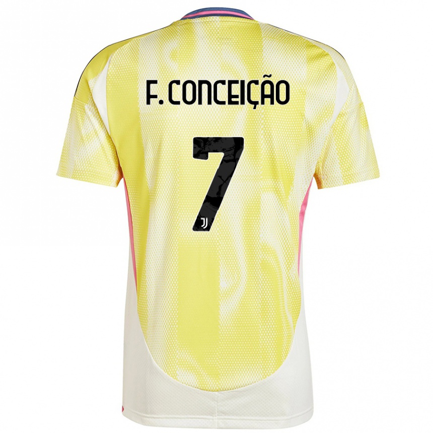 Niño Fútbol Camiseta Francisco Conceicao #7 Naranja 2ª Equipación 2024/25 México