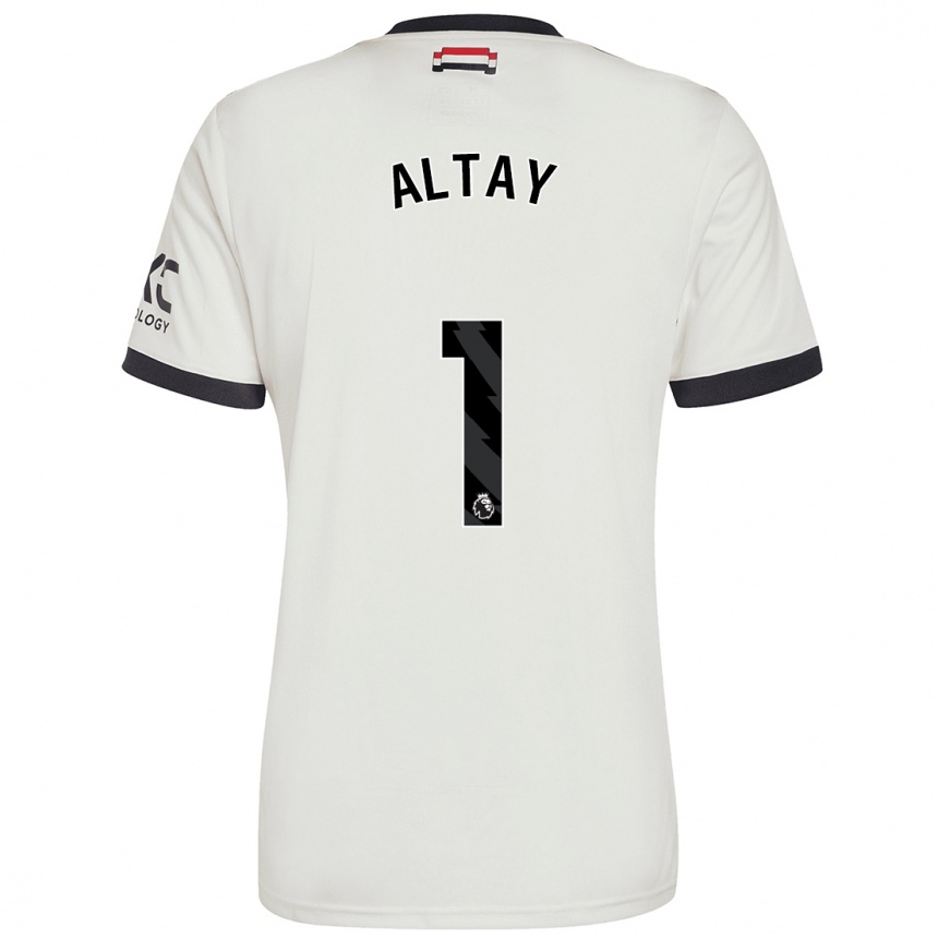 Niño Fútbol Camiseta Altay Bayindir #1 Blanquecino Equipación Tercera 2024/25 México