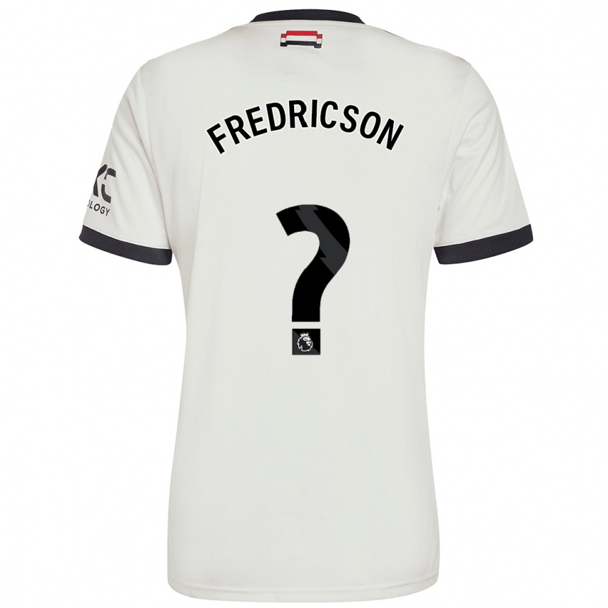 Niño Fútbol Camiseta Tyler Fredricson #0 Blanquecino Equipación Tercera 2024/25 México