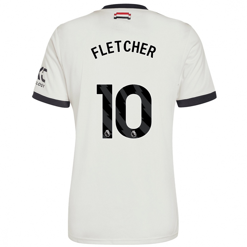 Niño Fútbol Camiseta Jack Fletcher #10 Blanquecino Equipación Tercera 2024/25 México