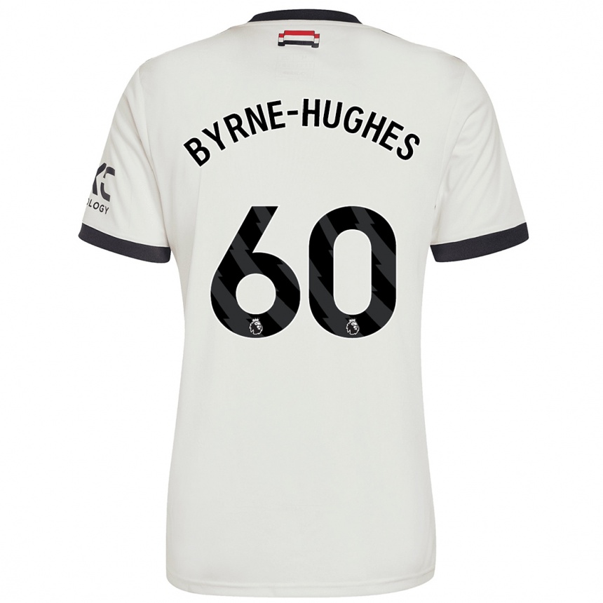 Niño Fútbol Camiseta Cameron Byrne-Hughes #60 Blanquecino Equipación Tercera 2024/25 México