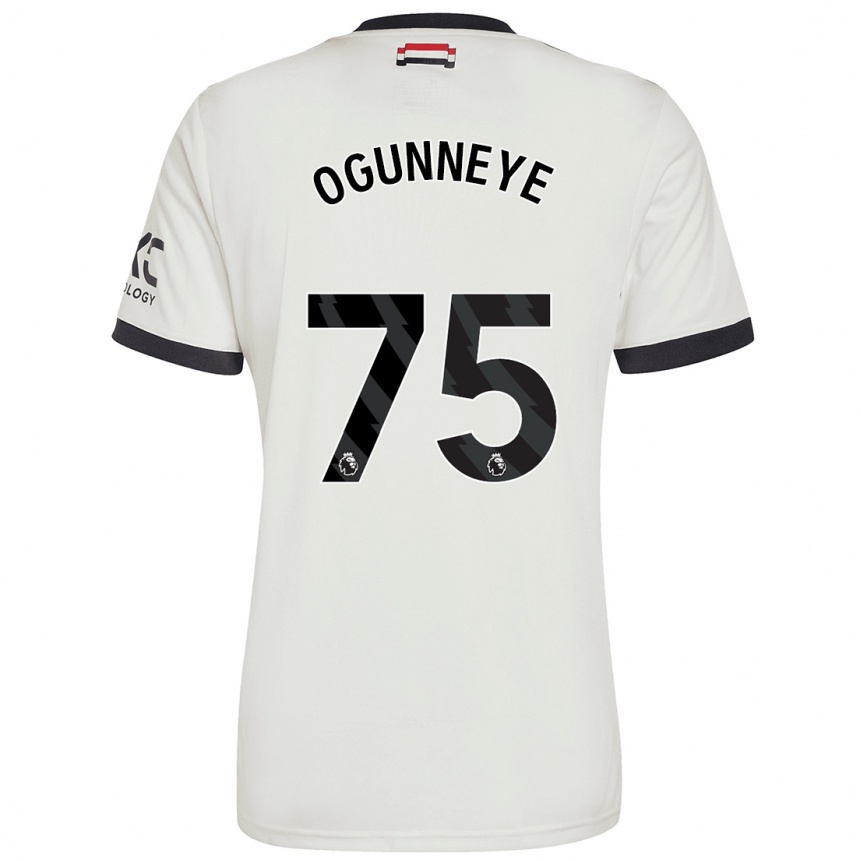 Niño Fútbol Camiseta Habeeb Ogunneye #75 Blanquecino Equipación Tercera 2024/25 México