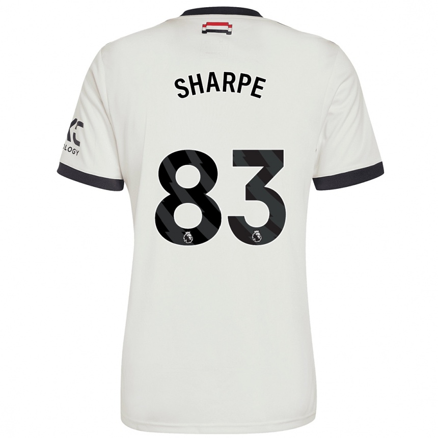 Niño Fútbol Camiseta Malachi Sharpe #83 Blanquecino Equipación Tercera 2024/25 México