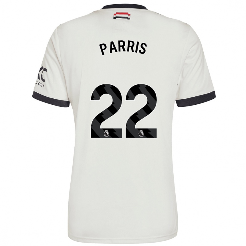 Niño Fútbol Camiseta Nikita Parris #22 Blanquecino Equipación Tercera 2024/25 México