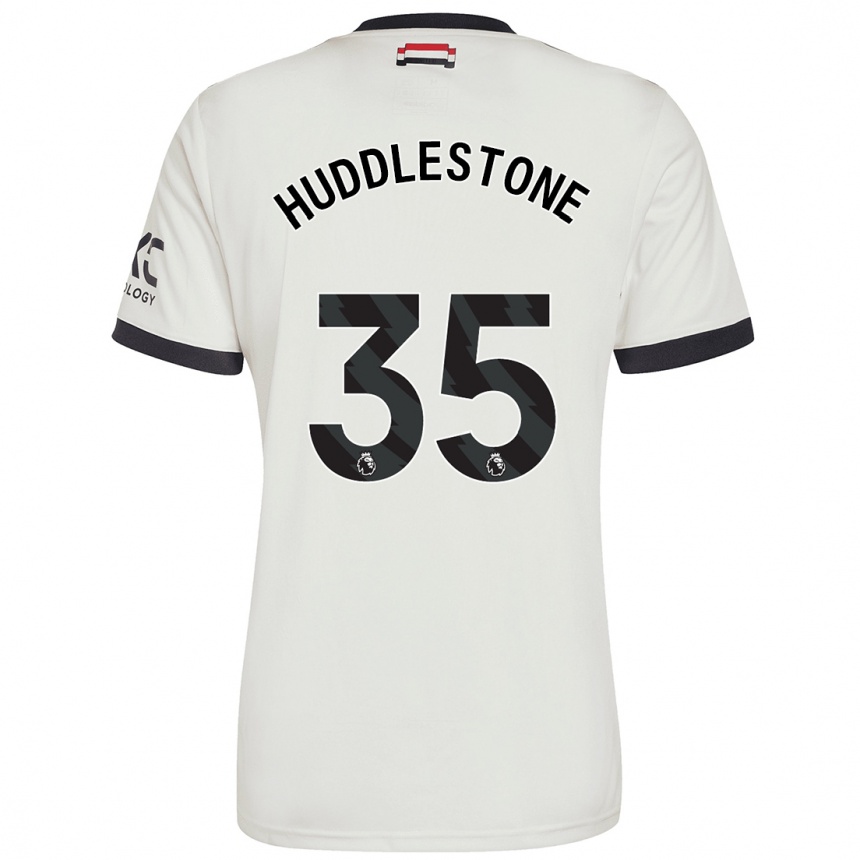 Niño Fútbol Camiseta Tom Huddlestone #35 Blanquecino Equipación Tercera 2024/25 México