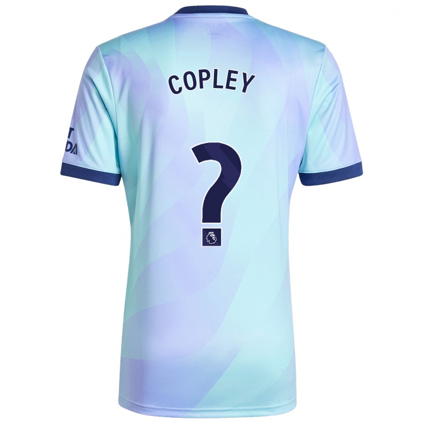 Niño Fútbol Camiseta Louie Copley #0 Agua Equipación Tercera 2024/25 México