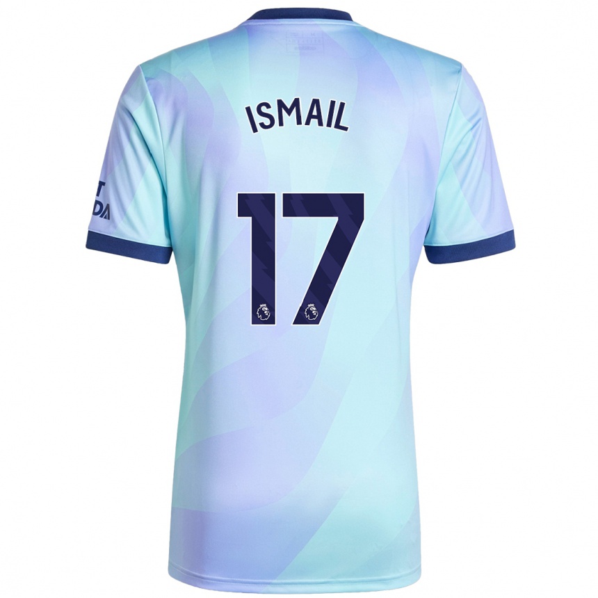 Niño Fútbol Camiseta Cam'ron Ismail #17 Agua Equipación Tercera 2024/25 México