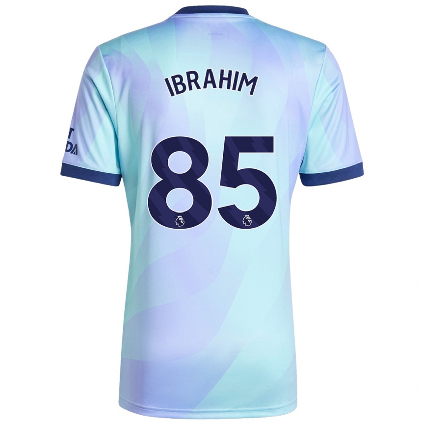 Niño Fútbol Camiseta Ife Ibrahim #85 Agua Equipación Tercera 2024/25 México