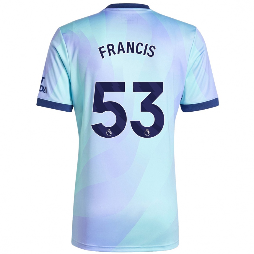 Niño Fútbol Camiseta Jack Henry Francis #53 Agua Equipación Tercera 2024/25 México