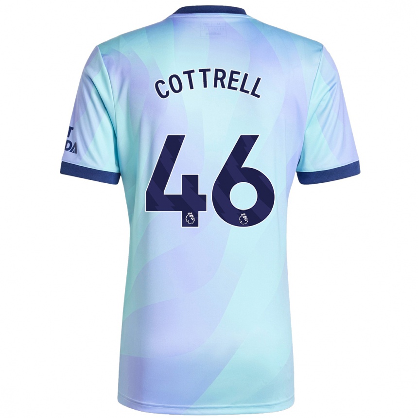 Niño Fútbol Camiseta Ben Cottrell #46 Agua Equipación Tercera 2024/25 México