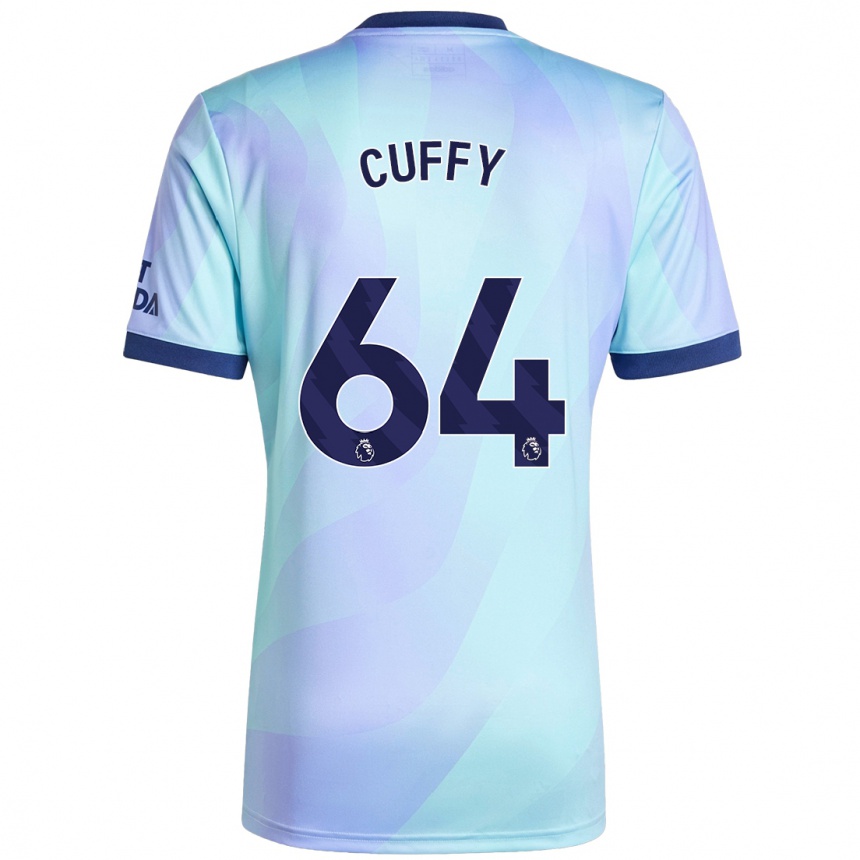 Niño Fútbol Camiseta Brooke Norton Cuffy #64 Agua Equipación Tercera 2024/25 México