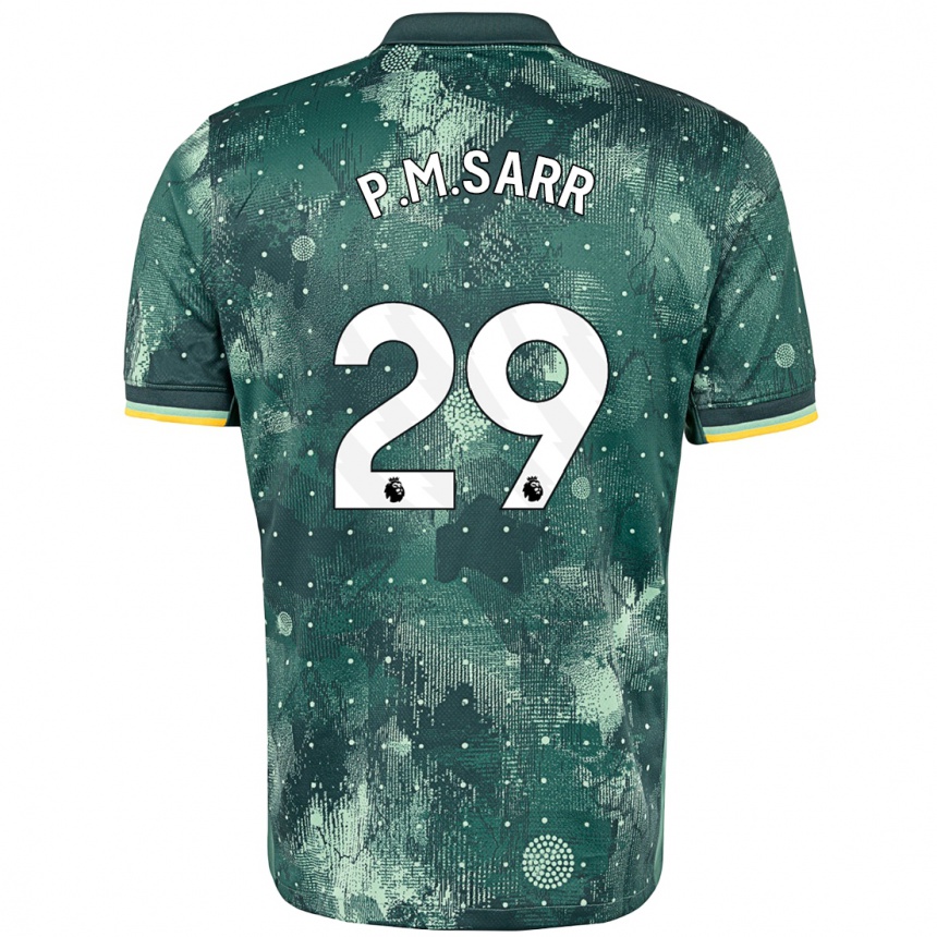 Niño Fútbol Camiseta Pape Matar Sarr #29 Verde Menta Equipación Tercera 2024/25 México