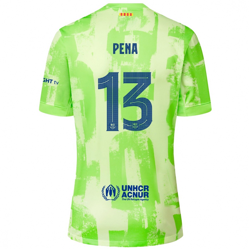 Niño Fútbol Camiseta Inaki Pena #13 Lima Equipación Tercera 2024/25 México